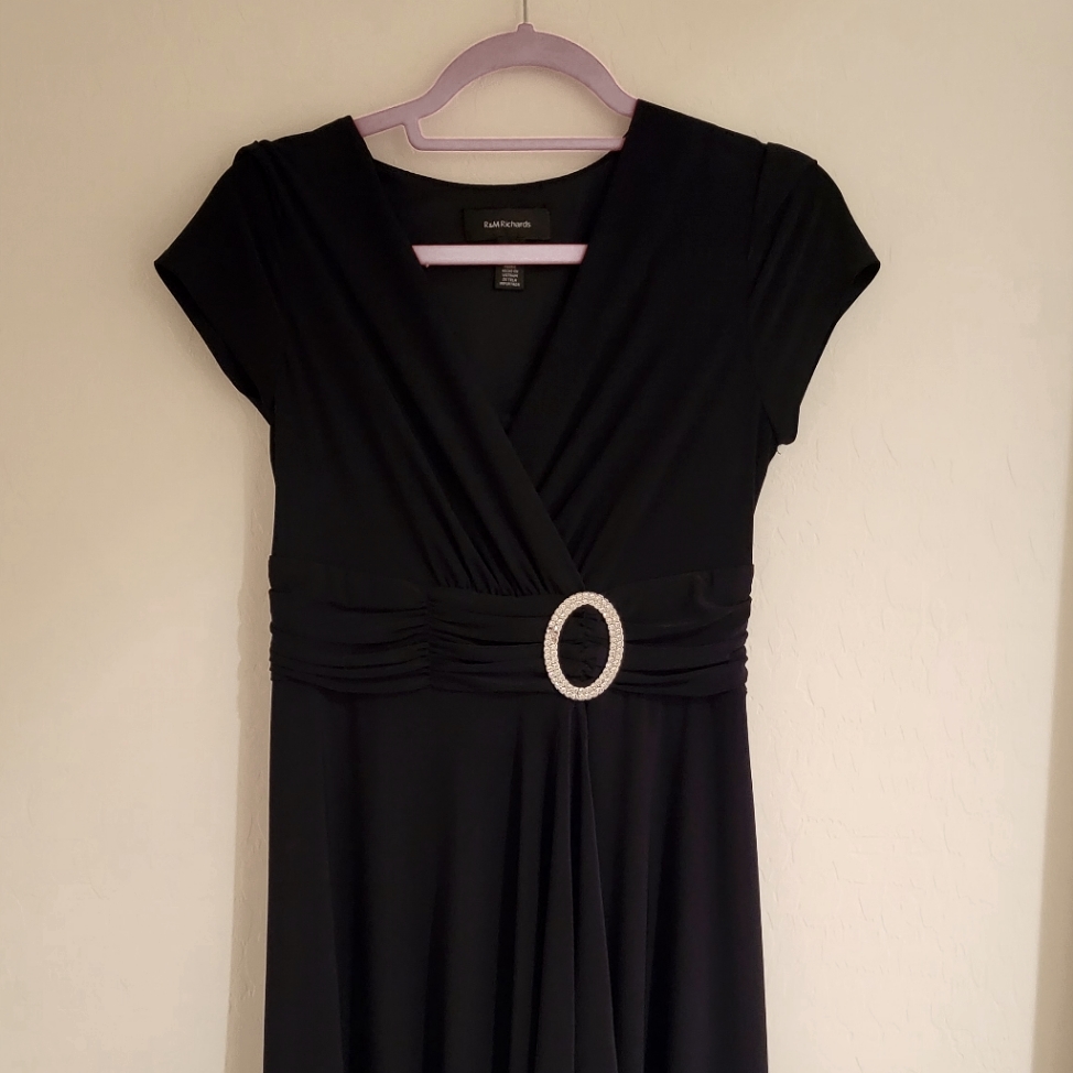 R&M Richards Black Dress